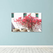 Paysage de vignoble du Cap occidental sur toile (Insitu (Plancher de Bois))
