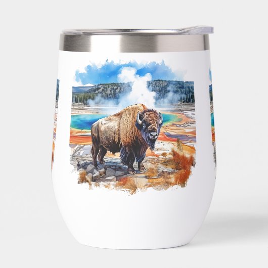 Paysage de Yellowstone (Gauche)