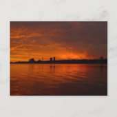 Paysage d'Edgewater, NJ - Carte postale H (Devant)