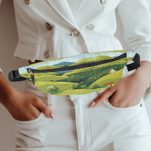 Paysage des collines randonnée extérieure