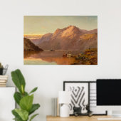 Paysage des Highlands de l'Ouest Tableau Vintage R (Bureau à domicile)