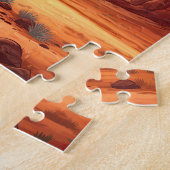 Paysage Désert Avec Cactus Scene Puzzle (Côté)