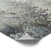 Paysage d'hiver Affiche inspirante (Coin)