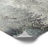 Paysage d'hiver Affiche inspirante (Coin)