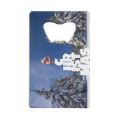 Paysage d'hiver de Noël (Dos)