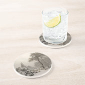 Paysage d'hiver Dessous de verre neige Pont couver (Côté)