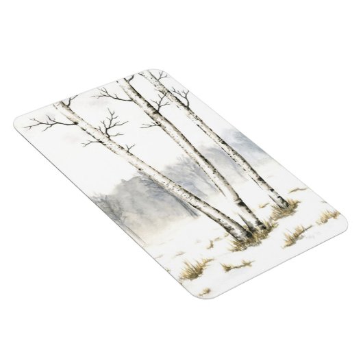 Paysage d'hiver Flexi Magnet (Côté Droit)