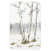 Paysage d'hiver Flexi Magnet (Vertical)