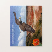 Paysage d'Imaginaire avec Puzzle d'aigle chauve (Vertical)