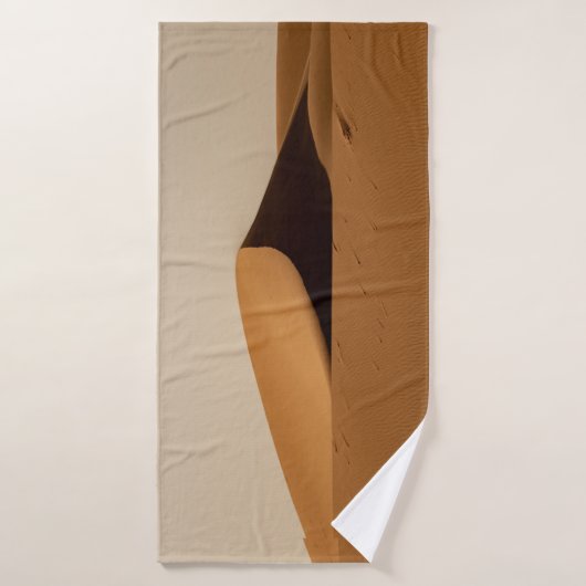 Paysage du désert des dunes de sable (Serviette de bain)