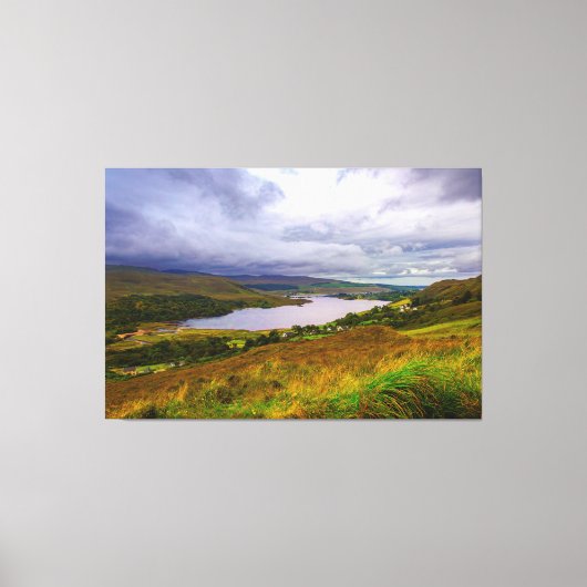 Paysage du Glen céleste d'Irlande - Art mural du l (Recto)