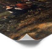 Paysage en bois - Adam Pynacker Poster des Beaux-A (Coin)