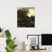 Paysage en bois - Adam Pynacker Poster des Beaux-A (Bureau à domicile)