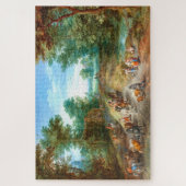 Paysage en bois, Jan Brueghel Art Jigsaw Puzzle (Vertical)