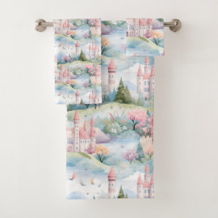 Paysage enchanté du château de princesse -