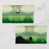paysage et carte de visite de jardin (Devant / Derrière)