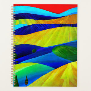 Paysage Fantastique Arc-en-ciel de Collines