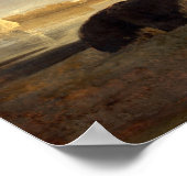 Paysage fluvial - Aelbert Cuyp Poster d'art (Coin)