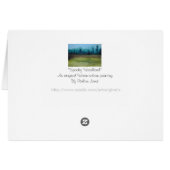 paysage forestier mystique éffrayant original (Dos Horizontal)