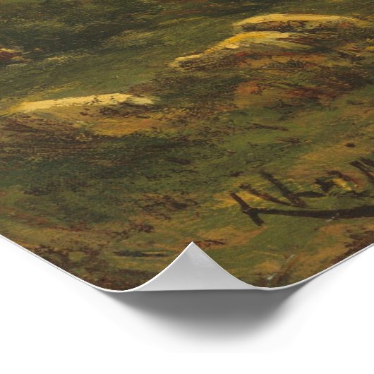 Paysage - Henri-Joseph Harpignie Poster d'art (Coin)