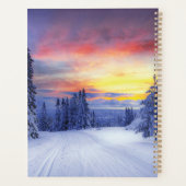 Paysage hivernal (Dos)
