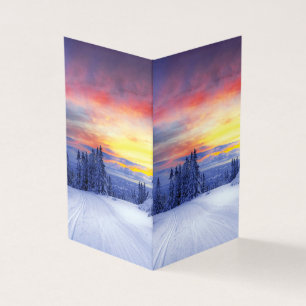 Paysage hivernal