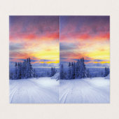 Paysage hivernal (Outside Unfolded)