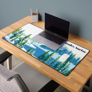 Paysage hivernal de Yellowstone pour le jeu