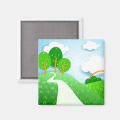Paysage Imaginaire, aimant (Recto/Verso)