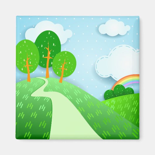 Paysage Imaginaire, aimant (Devant)