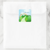 Paysage Imaginaire, autocollant (Sac)