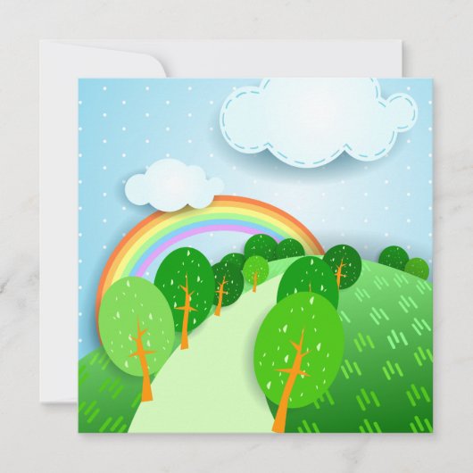 Paysage Imaginaire, invitation (Devant)