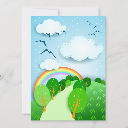 Paysage Imaginaire, invitation (Devant)