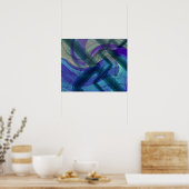 Paysage industriel Poster Abstrait Imprimer (Cuisine)