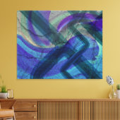 Paysage industriel toile étirée Abstraite (Insitu(Salon))