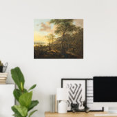 Paysage Italianate - Jan Two Fine Art Poster (Bureau à domicile)