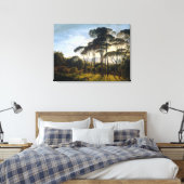 Paysage italien avec toile de pin parapluie de pie (Insitu(Chambre))