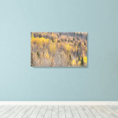 Paysage Jaune Orange Alaska toile d'automne Imprim (Insitu (Plancher de Bois))