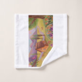 paysage magique (Gant de toilette)