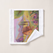 paysage magique (Gant de toilette)