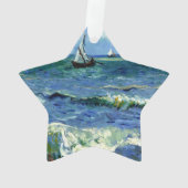 Paysage marin, peinture d'art de Van Gogh (dos)