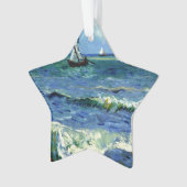 Paysage marin, peinture d'art de Van Gogh (devant)