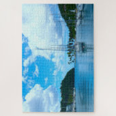 Paysage marin Sainte-Lucie. Puzzle (Vertical)