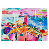 Paysage, Matisse Grand sac cadeau (Dos)
