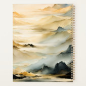 Paysage montagnard Abstrait (Dos)