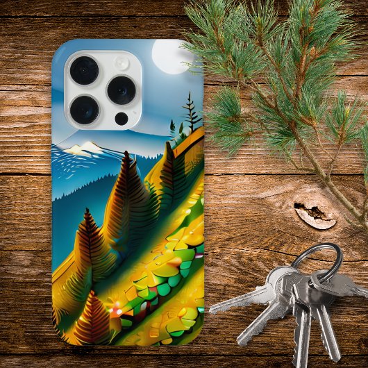 Paysage Montagnard Moderne