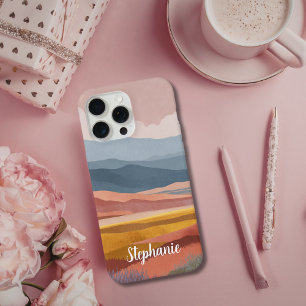 Paysage Montagneux Boho Coloré et Rêveur