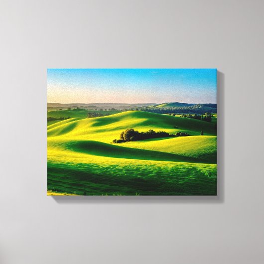 Paysage n° 3, Impression sur toile de la série Pay (Recto)