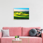 Paysage n° 3, Impression sur toile de la série Pay (Insitu(Salon))