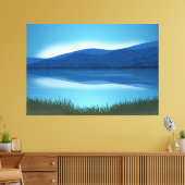 Paysage Nature Montagne toile Imprimer (Insitu(Salon))